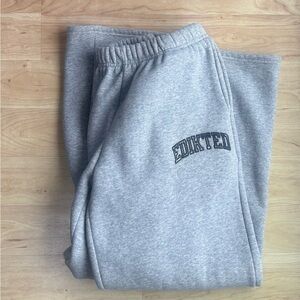 EDIKTED Never Worn Heather Gray Lounge Pants